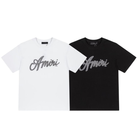 AMIRI Crystal Script Logo T-Shirt